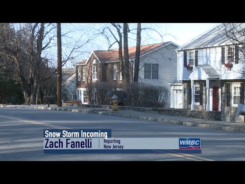 NJ Saturday Snow Storm Coming