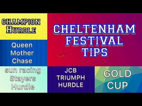 CHELTENHAM FESTIVAL TIPS