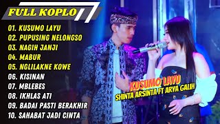 Download lagu Shinta Arsinta ft Arya Galih - KUSUMO LAYU - PUPUSING NELONGSO || FULL ALBUM KOPLO mp3