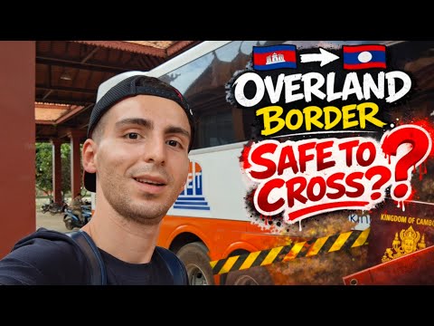 Busreise von Kambodscha nach Laos & Grenzsicherheit | Versteckte Nachteile, über die niemand spricht
