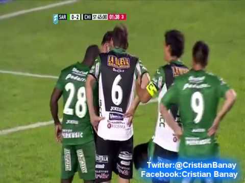 Sarmiento 1 Nueva Chicago 2 (Relato Adrian di Blasi) Torneo Primera Division 2015