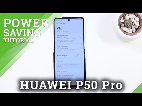 How to Enable Power Saving Mode in HUAWEI P50 Pocket – Save Battery