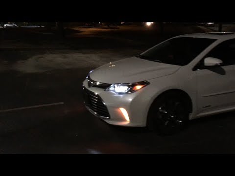 2012-2018 Toyota Avalon LED Healdlights with tests and comparisson