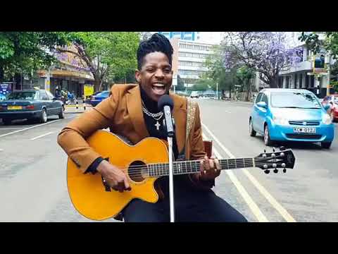 Eric Omondi performs "Stella Wangu" on Nairobi streets!
