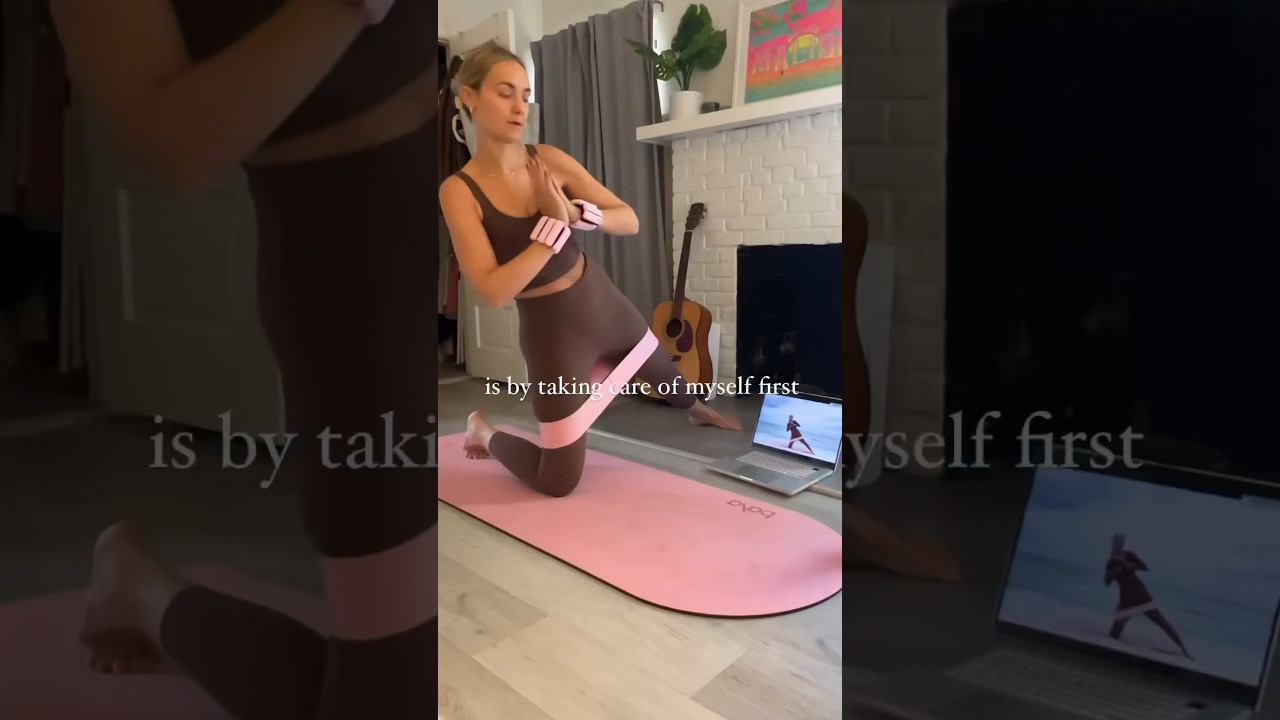 Taking Care of Yourself First is the best thing you can do ! #healthymom #pilatesathome #momlife