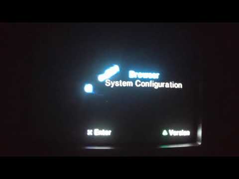 PlayStation 2 Startup On a CRT TV
