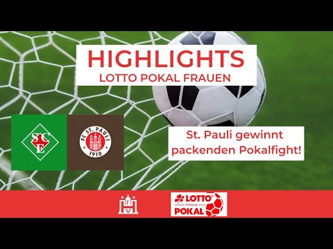LOTTO Pokal Viertelfinale Frauen Highlights SC Eilbek - FC St. Pauli
