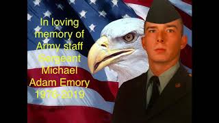 Staff Sergeant Michael Adam Emory video