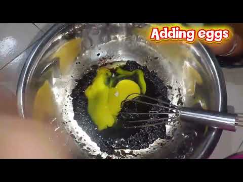 Brownie....Today I make this brownie beacuse I joined the SLC Challenge.#steem #steemvideo #steemit