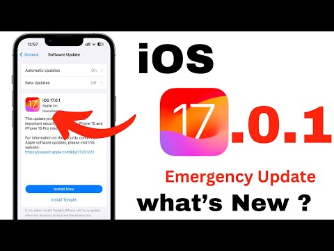 iOS 17.0.1 is Out For all iOS 17 supported Devices