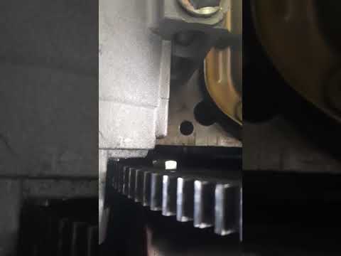 starter gear hitting flexplate