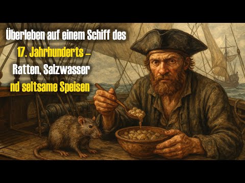 Überleben auf einem Schiff des 17. Jahrhunderts – Ratten, Salzwasser und seltsame Speisen