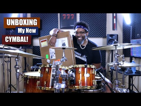 Unboxing And Playing My New Cymbal! 😍