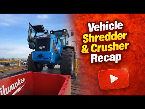 Vehicle Shredder & Crusher Recap | Tools for Fools 🧰 part 1