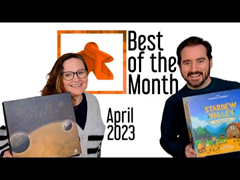 Best Board Game of the Month - April 2023 Stardew Valley The Board Game & Dune Imperium Review