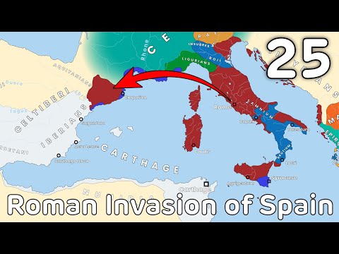 Roman Invasion of Spain - Second Punic War #25