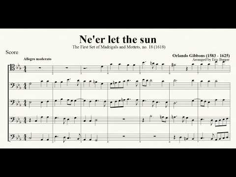 Video thumbnail for Ne’er let the sun