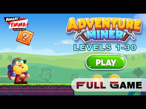 Miner Adventure - FULL GAME (All levels 1-30) - YouTube