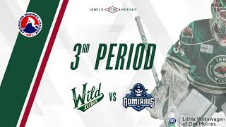 Admirals vs. Wild | Nov. 19, 2019