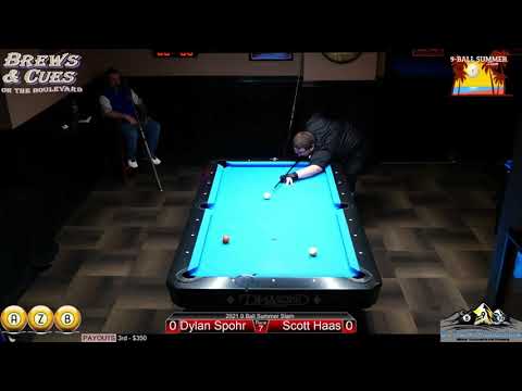 2021 9 Ball Summer Slam - Scott Haas vs. Dylan Spohr
