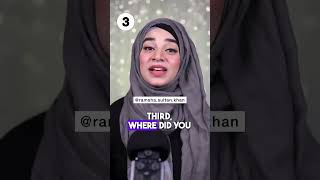 5 QUESTIONS THAT ALLAH WILL ASK YOU ! 😱😨 Qayamat ka Din 🔥 Ramsha Sultan #shorts #ramadan2023