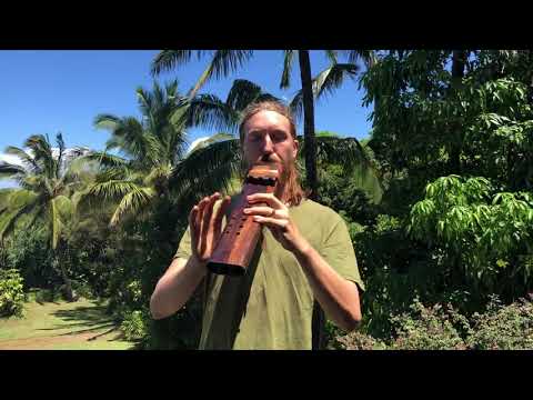 Elemental Flutes -  Pheasant Wood Triple Drone Flute Key of A