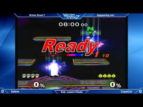 Winter Brawl 7 SSBM - CopyCat vs Salem - Exhibition Losers Finals