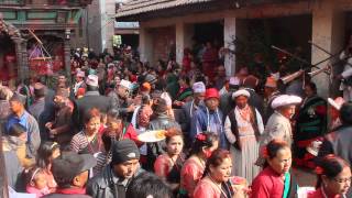 preview picture of video 'Sindure Jatra 2070-9-4(2013-12-19)Thursday on thecho p1'