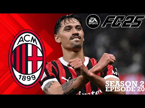 CHAMPIONS LEAGUE FINAL V LIVERPOOL!!! EAFC 25 AC Milan Career Mode SEASON 2 EPISODE 20