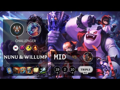 Nunu & Willump Mid vs Twisted Fate - KR Challenger Patch 10.15