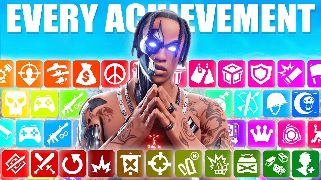 I Unlocked EVERY Achievement In Fortnite
