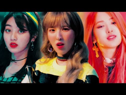 BLACKPINK (블랙핑크) & RED VELVET (레드벨벳) & TWICE (트와이스) - 'Whistle-A-Signal' MASHUP