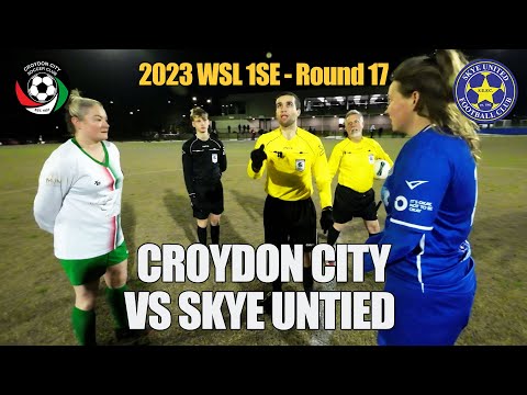 2023 FV WSL 1 SE, Rd 17 - Croydon City v Skye United