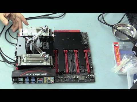 STH10 Monsta Build Log 4 - Installing all the Water Blocks