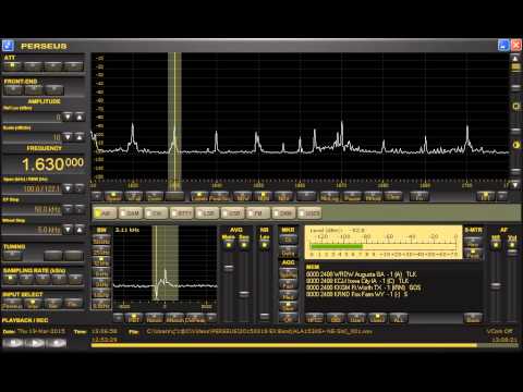Mexican national anthem on 1630kHz UABC Radio (XEUT). Received in JAPAN