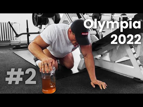 Olympia 2022 #2 | Poslední brutální LegDay před ⭕lympií | VLOG | CZ/SK