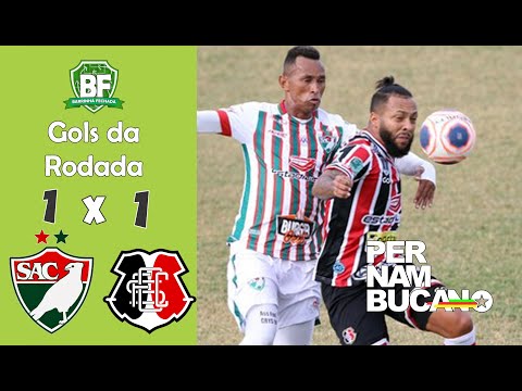 Salgueiro 1 x 1 Santa Cruz | Gols da Rodada | Campeonato Pernambucano 2020 | Barrinha Fechada