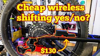 Riding the $130 AliExpress wireless MTB shifting setup