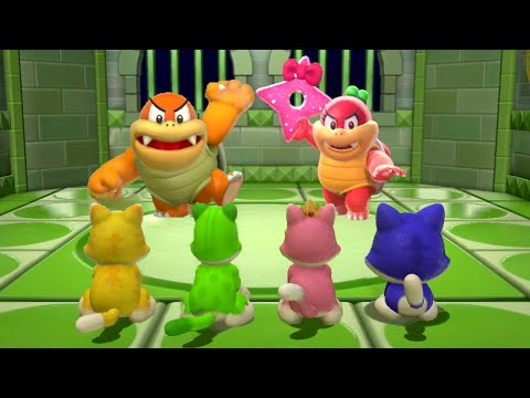 Super Mario 3D World 100% Walkthrough Part 3 - World 5 + World 6