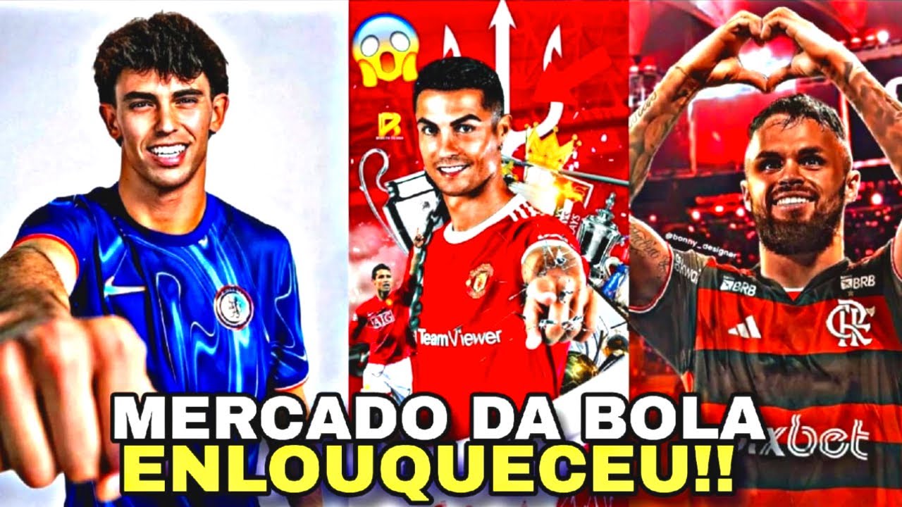 🚨🚨CRISTIANO RONALDO DE VOLTA AO UNITED, MICHAEL É DO FLAMENGO, JOÃO FÉLIX NO CHELSEA E MUITO MAIS!!