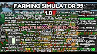 Cover art for farming simulator 99 trailer (alphaterrain)