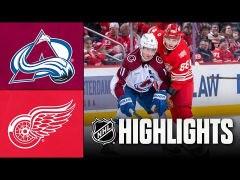Avalanche vs. Red Wings | NHL Highlights | January 31, 2026