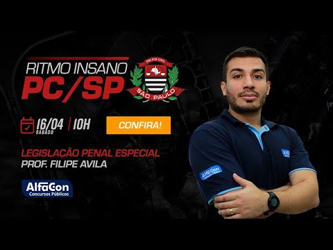 Aula de Leis Especiais  - Reta Final PC SP - AlfaCon