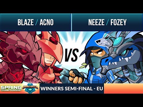 Acno & Blaze vs Neeze & Fozey - Winners Semi Final - Spring Championship EU 2v2