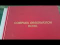 COMPASS OBSERVATION BOOK ERRORS CALCULATION UASUPPLY