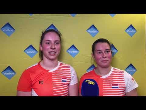 New partnership Debora Jille/ Cheryl Seinen demonstrated what they can do