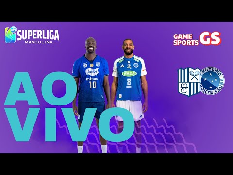 MINAS X CRUZEIRO  - AO VIVO - SUPERLIGA MASCULINA