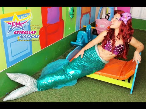 Show Infantil A-1 de Princesas Disney "La Sirenita" con Estrellas Mágicas!!!