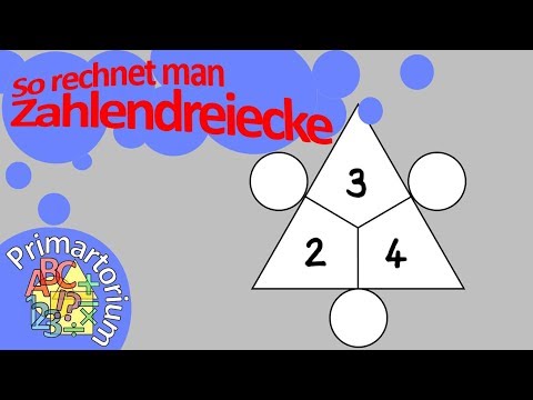 So rechnet man Zahlendreiecke - Miniclip Mathe-Übungsformate