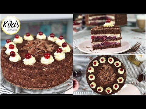 Schwarzwälder Kirschtorte Rezept ohne Alkohol / Klassische Torten / Rezepte die jeder liebt